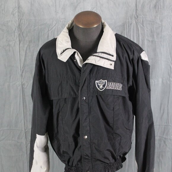 LA Raiders Jacket - Raider 2 Tone Windbreaker - Men's Large - Picture 3 of 10